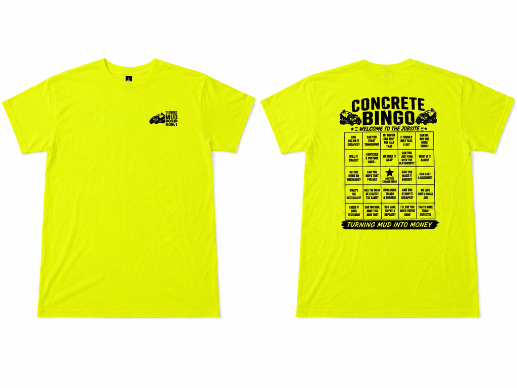 Concrete Bingo T-Shirt